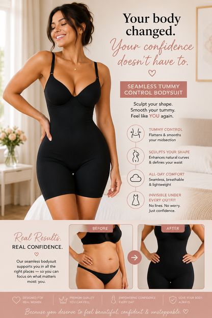 New Bodysuit Shapewear Women Tank Top Tummy Control Full Body Shaper Anti Chafing Shorts Slimming Waist Trainer Butt Lifter